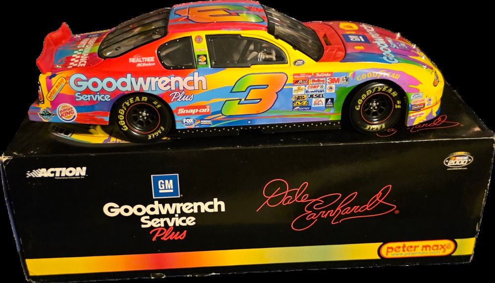 Dale Earnhardt #3 Goodwrench Peter Max 2000 Monte Carlo 1:18 Action 1 of 3,000